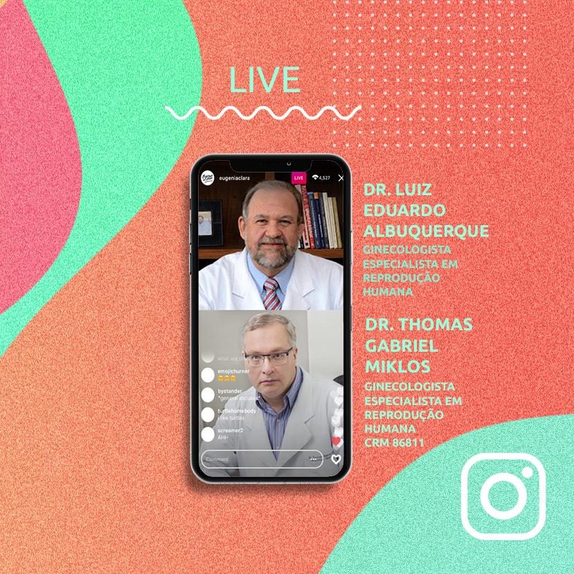 LIVE NO INSTAGRAM – 19/06: ENDOMETRIOSE E INFERTILIDADE