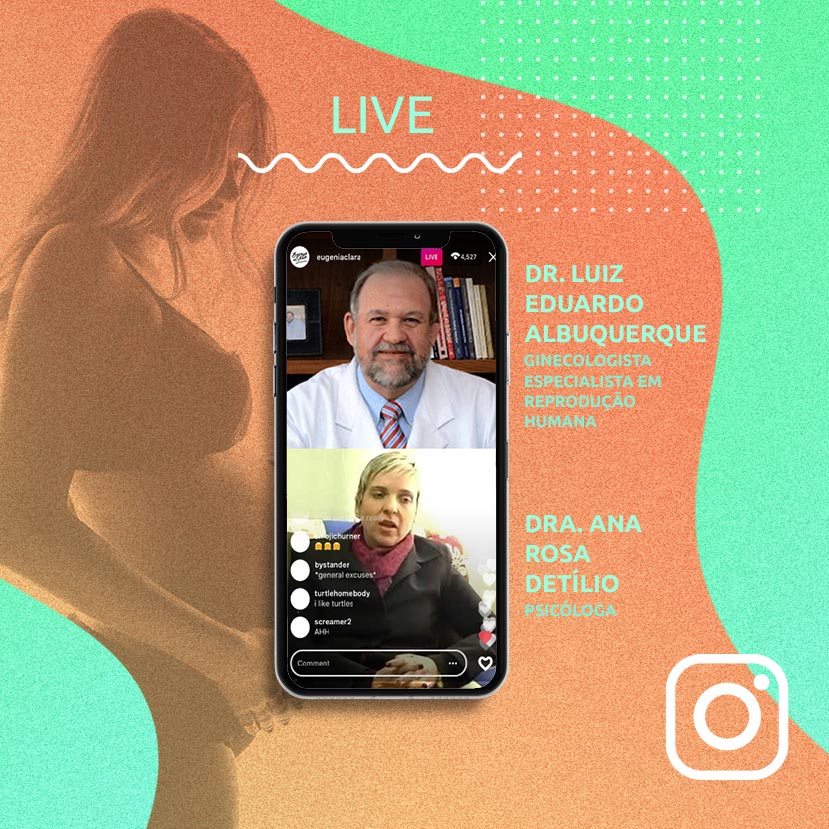 LIVE INSTAGRAM: Novas recomendações para o retorno aos tratamentos da Reprodução Humana